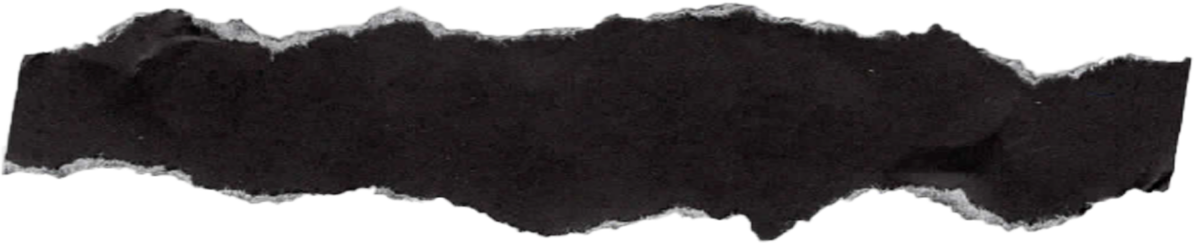 Black Ripped Paper